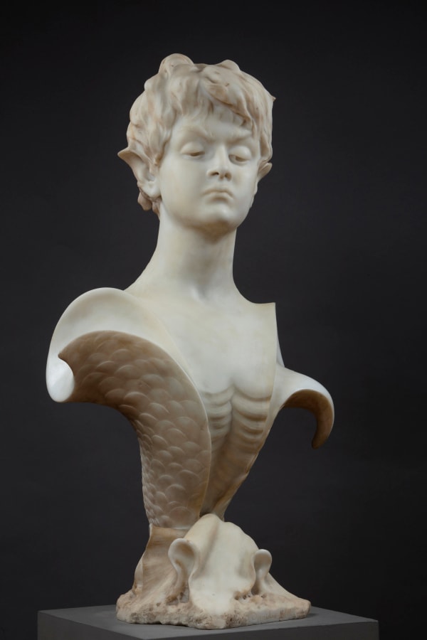 Carmelo Cernigliari Melilli, Giovane Tritone, 1900
