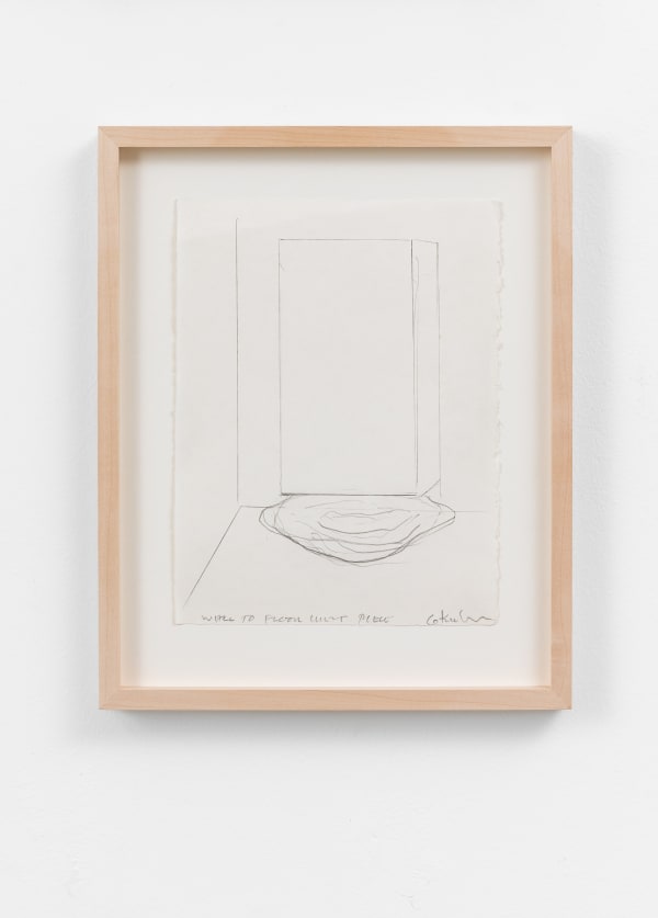 Gary Kuehn, Wall to Floor Melt Piece, 1968