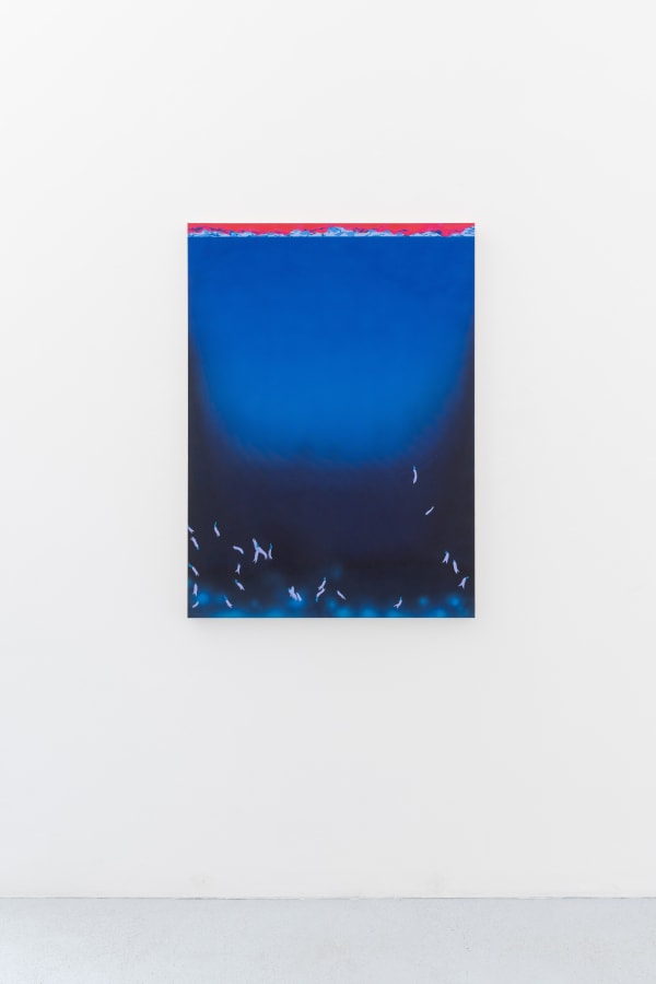 Natacha Donzé, Blissful blue (persuasive), 2021