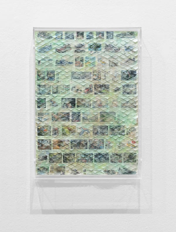 Pamela Rosenkranz, Healer Scrolls (Golden Ponds), 2023