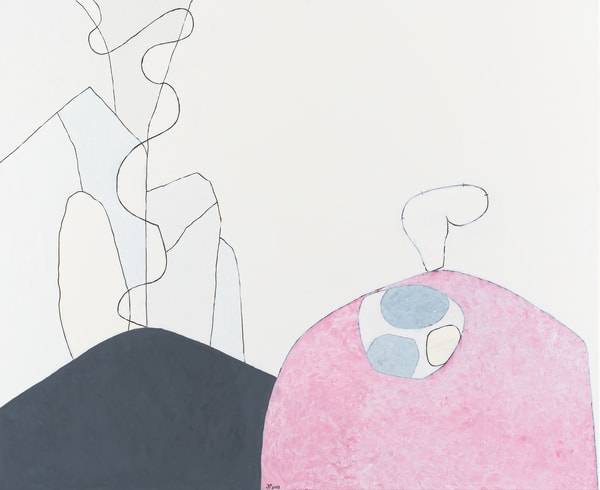 Jürgen Partenheimer, Nü-lo und T'u-ssu 100 Poets #14, Li Bai, 2019