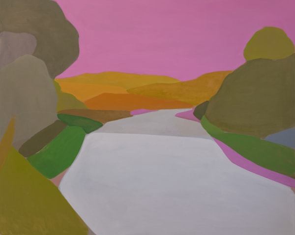 Karen Smidth, Sunset waterway, 2025