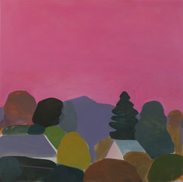 Karen Smidth, One more pink night, 2025