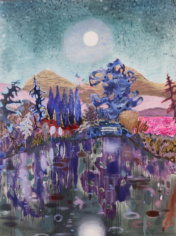 Melanie Daniel, Seated Here in Contemplations, 2025