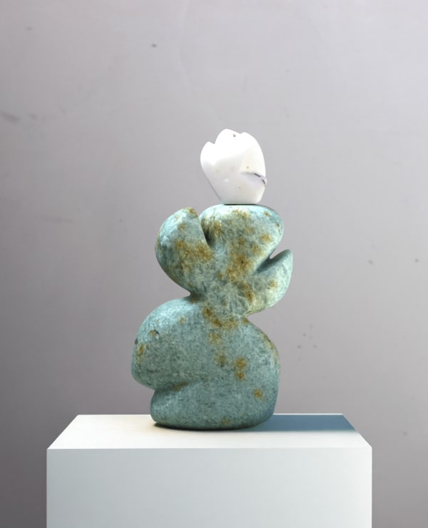 Nadia Yaron, Dancing with a white flower, 2025