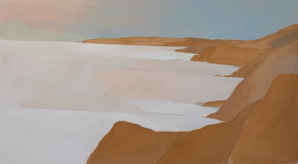 Karen Smidth, White day on the edge, 2025