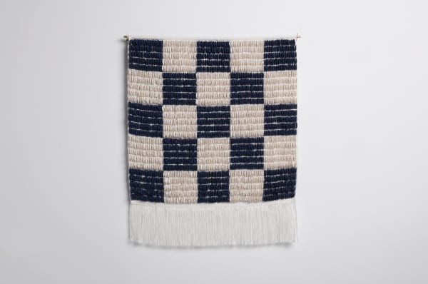 Amy Hamley, Porcelain Weaving Checker, 2025