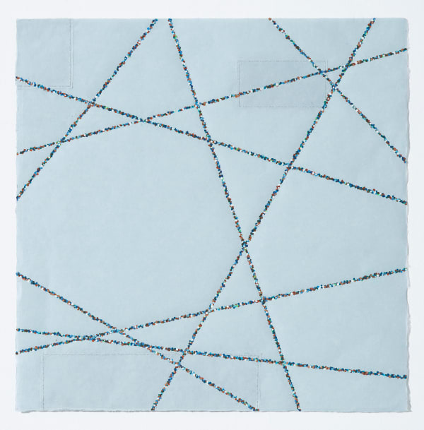 Dharma Strasser Maccoll, Lines of Convergence (blue)