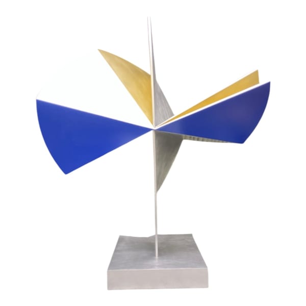 David Rodriguez Caballero, Sphere. Composition in blue, 2025