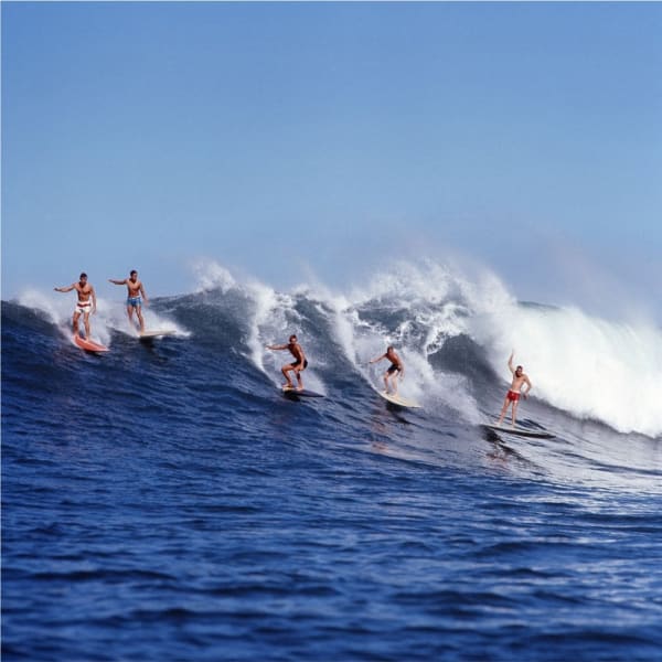 LeRoy Grannis, Waimea Bay (No. 75), 1972