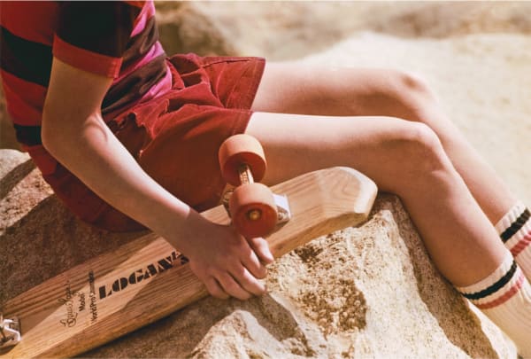 Hugh Holland, Red Skater at Rest, 1975