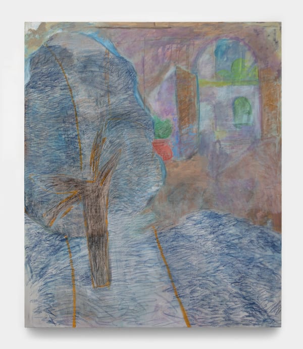 Eric Dwight Hancock, Courtyard Visitation, 2024