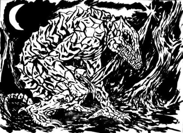 Mat Brinkman, Lizard Hunter, 2009