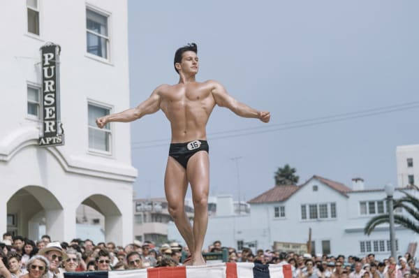Bob Mizer, Untitled (Muscle Beach #30), Santa Monica, California, c. 1949
