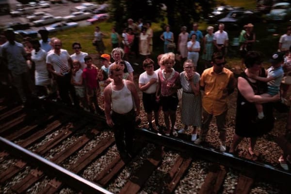 Paul Fusco, RFK Funeral Train #2380, 1968