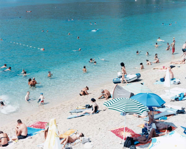Massimo Vitali, Zlatni Rat North 2, Croatia (#3902), 2010