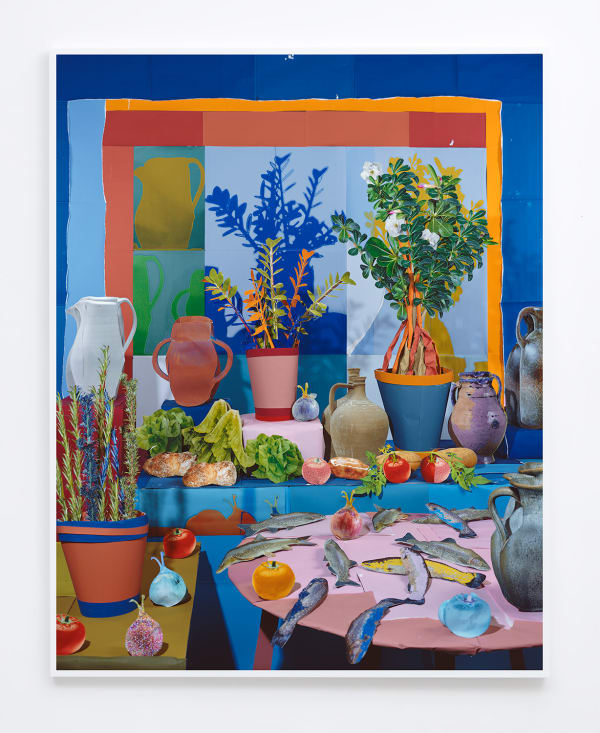 Daniel Gordon, Lettuces and Trout, 2016