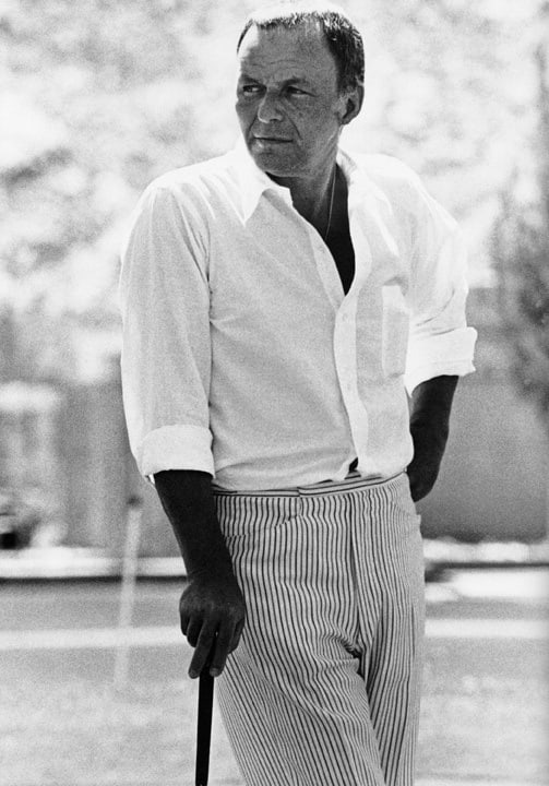 Ron Galella, Frank Sinatra, Palm Springs, April 19, 1969