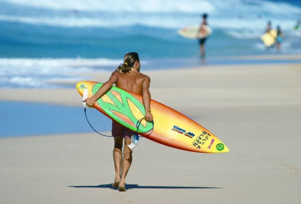 Jeff Divine, Dave Kennedy, Pupukea, 1988