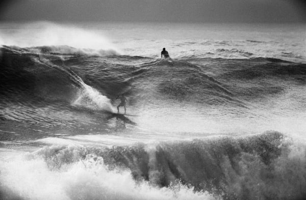 LeRoy Grannis, Jim Fox, Redondo Breakwater, 1963