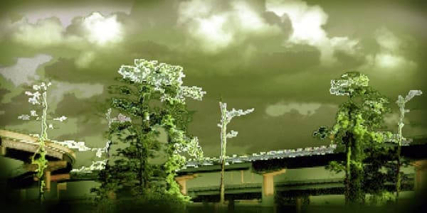 Martin Denker, DigitaleLandschaft, 2003