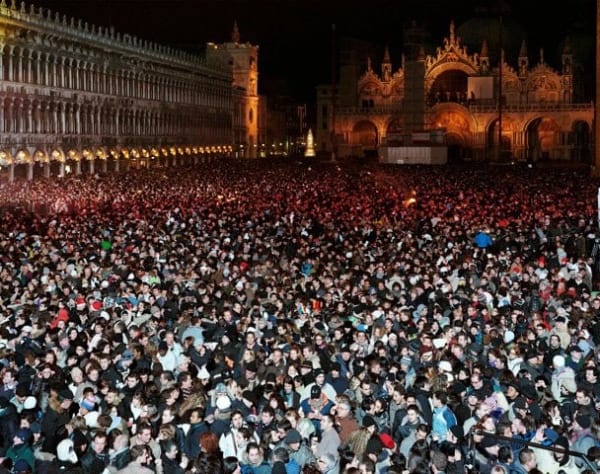 Massimo Vitali, San Marco New Years Eve 2 (#2963), 2007