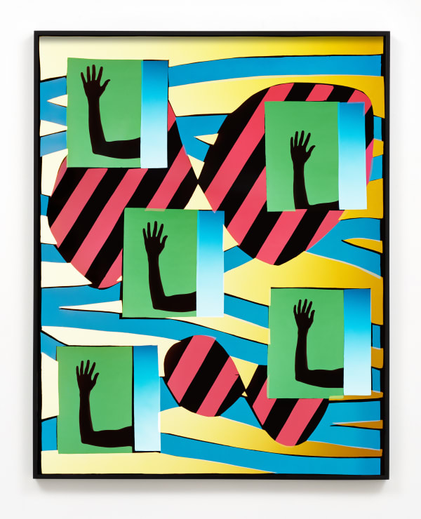 Hannah Whitaker, Five Hands 1, 2017