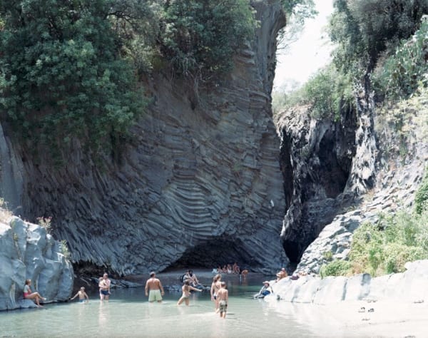 Massimo Vitali, Gola dell'Alcantara, Sicily, Italy (#3248), 2009