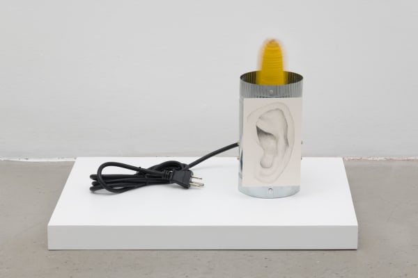 Jesse Stecklow, Ear Wiggler (Ghost Corn Spinner), 2018