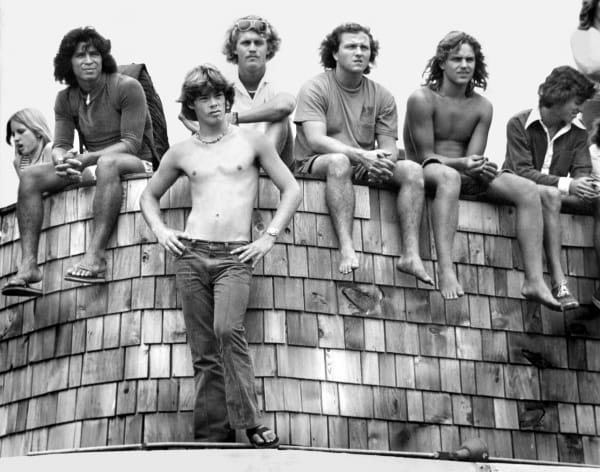 Hugh Holland, Beach Crowd, Balboa Beach, CA, 1975