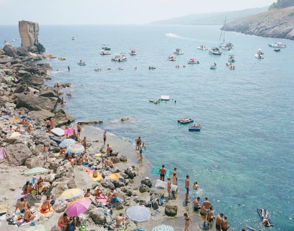 Massimo Vitali, Porto Miggiano, Italy (horizontal) (#4519), 2014