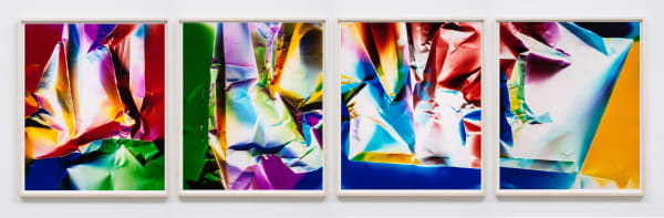 Ellen Carey, Dings and Shadows (polyptych), 2016