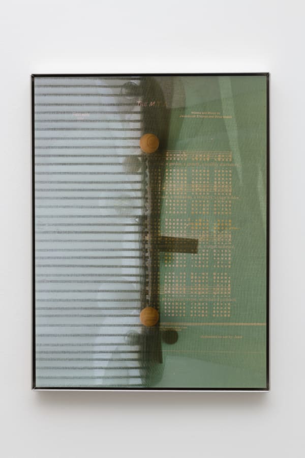 Jesse Stecklow, Untitled (Scrim), 2017