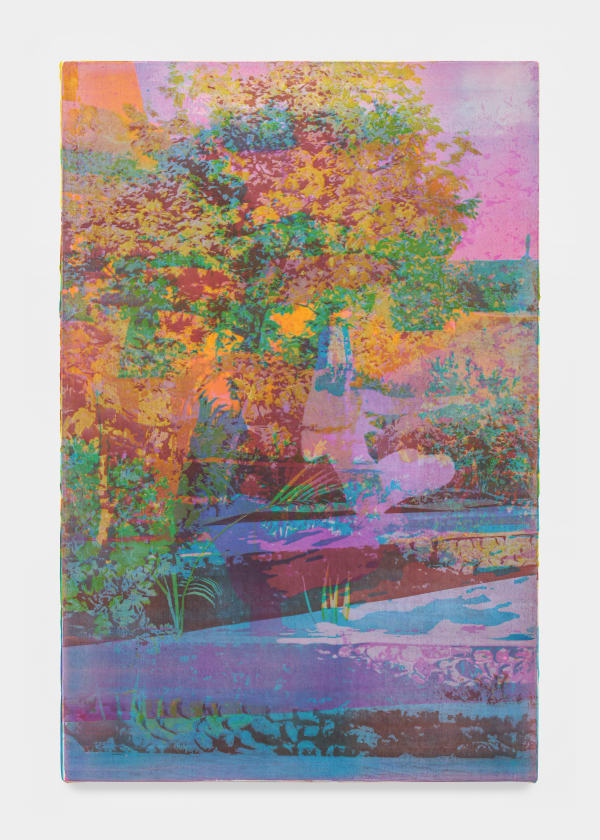 Zoe Walsh, Study A for While moonlight floods, 2023