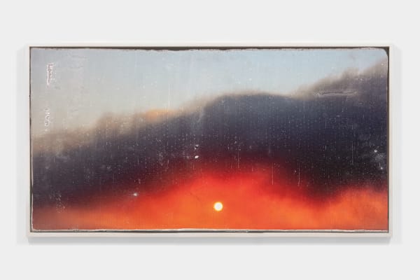 Matthew Brandt, January Sky XVII, 2025