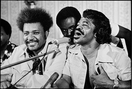 Howard L. Bingham, Don King and James Brown, Zaire #BW10, 1974