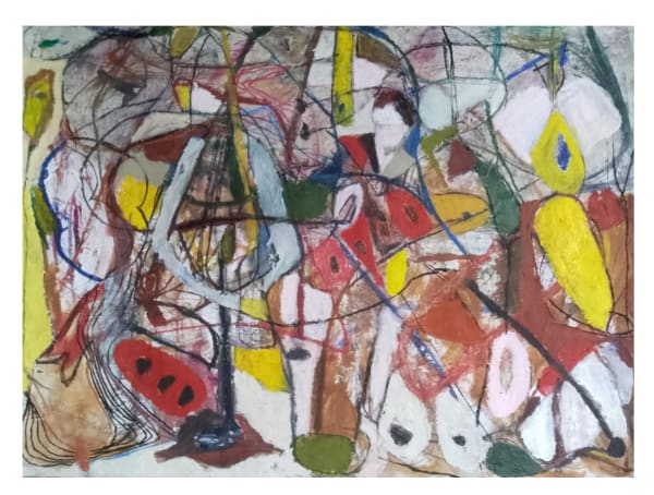 Lu Ferreira, Sem título (Série: Pinturas de afirmação), 2024