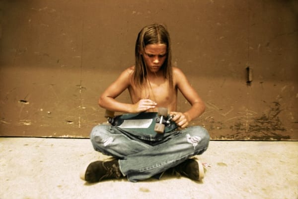 Hugh Holland, Sidewalk Surfer Pit Stop, Huntington Beach (No. 70), 1975