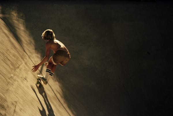 Hugh Holland, Canyon Sunset Ride, Hollywood Hills, 1975