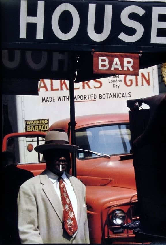 Saul Leiter, Harlem, 1960