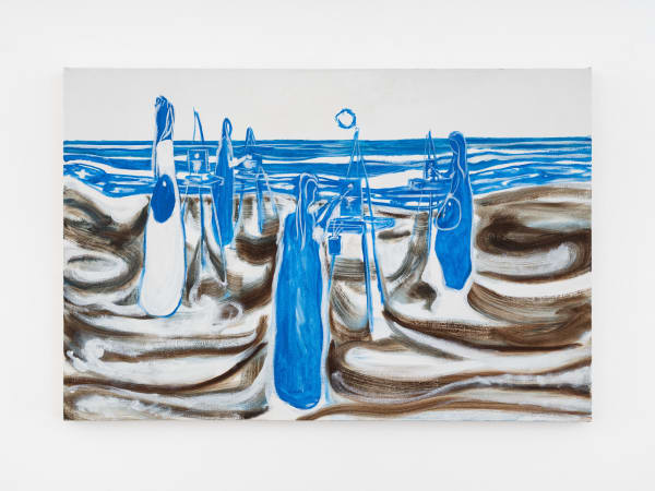 Shanna Waddell, s/heness paints the snow full moonset, 2022