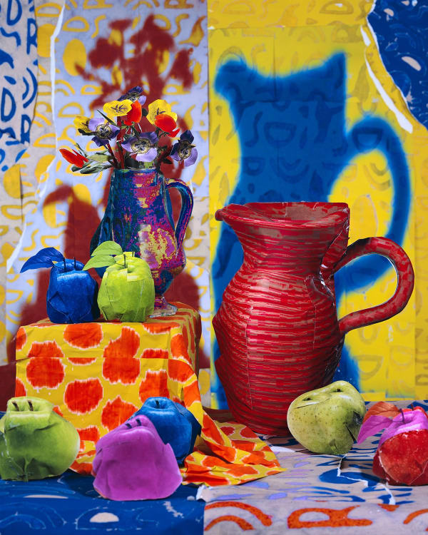 Daniel Gordon, Still Life with Pitcher and Apples, 2013