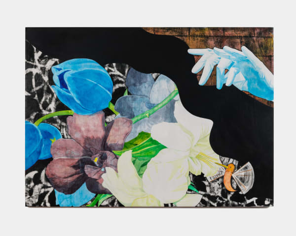 Mark Thomas Gibson, Prestidigitation Blue, 2022