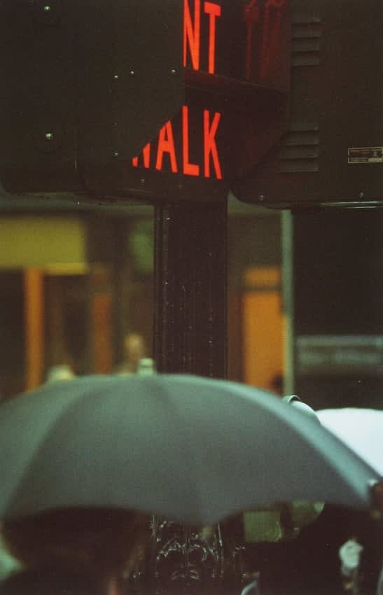 Saul Leiter, Don't Walk, 1952
