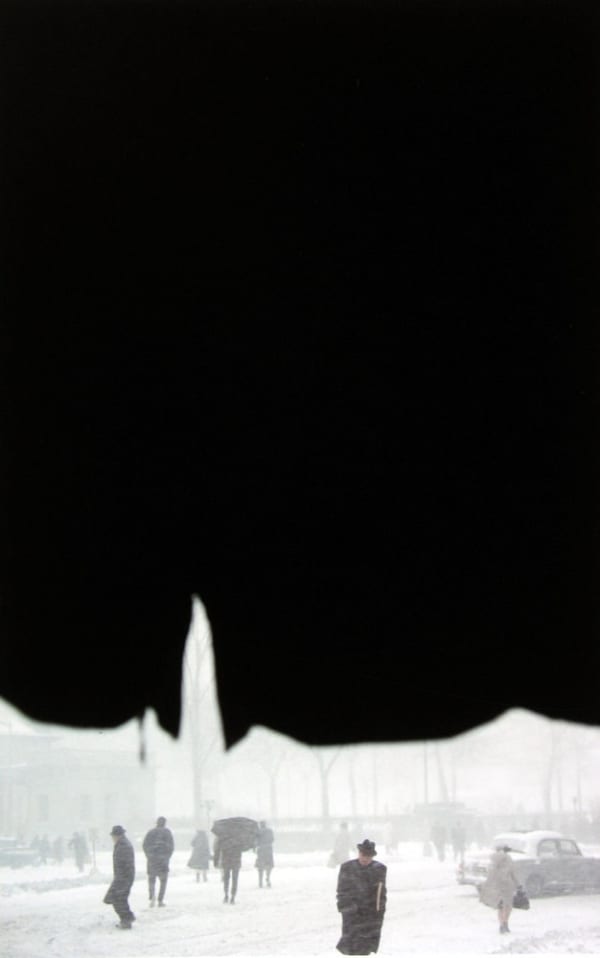 Saul Leiter, Canopy, New York, 1958