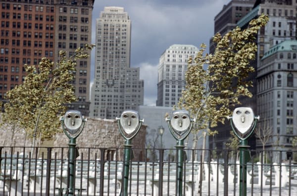 Ernst Haas, Binoculars, Battery Park, NY, 1952