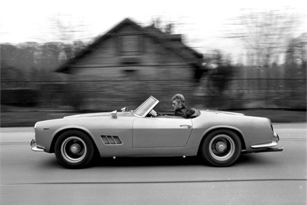 johnny hallyday Ferrari , 1964