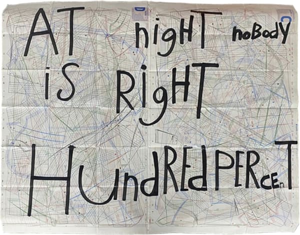 At Night nobody is right Hundred percent, 2024