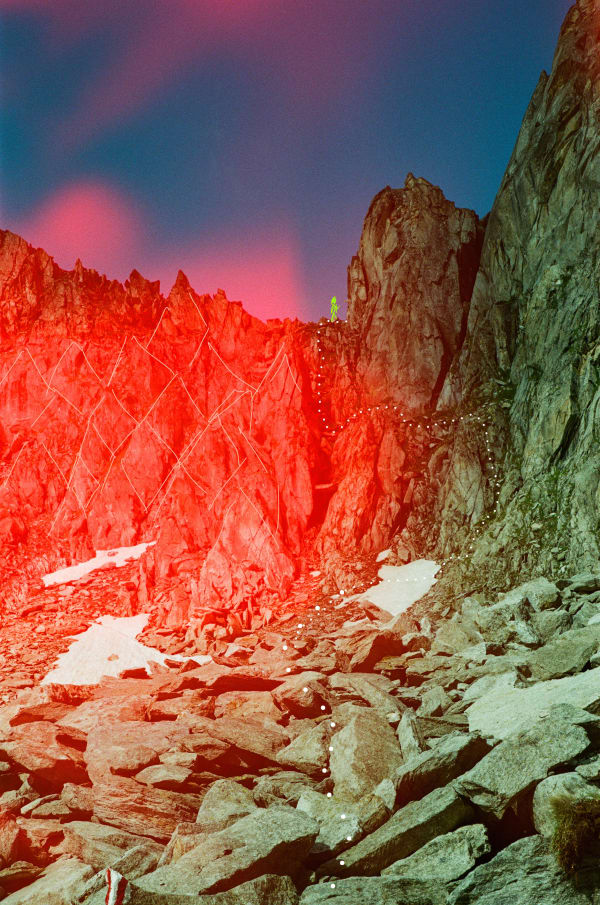 The way down from the ridge, 2024