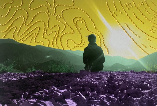 Silence and meanders, a conversation